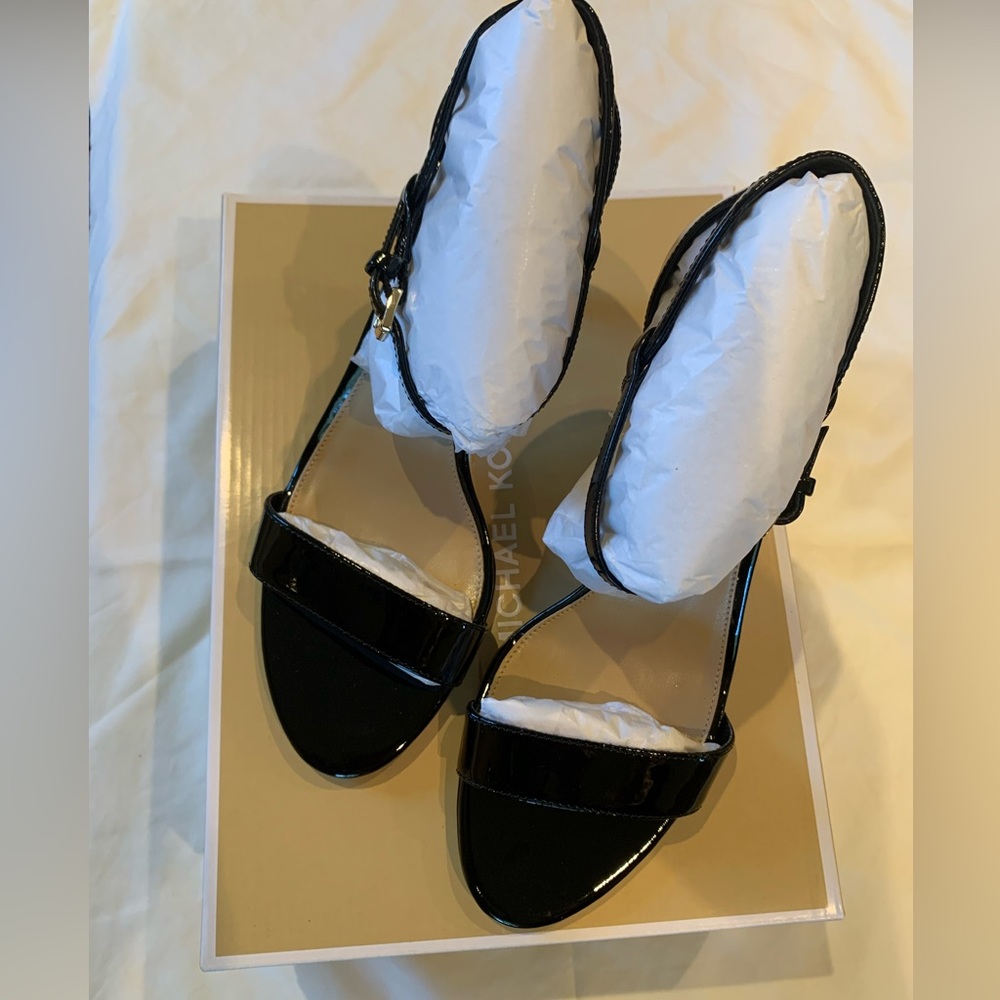 Michael Kors Simone mid sandal black NWT - Picture 4 of 6